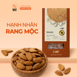 Hạt hạnh nhân rang mộc Mỹ HAPPY NUTS tách vỏ 250gr quà tặng cho bà bầu, ăn kiêng