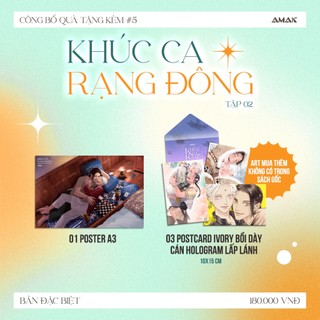 [Phụ Kiện BL] Miếng Clear File Khúc Ca Rạng Đông 1 2 - Bản Đặc Biệt - Ổ Nhỏ Của RiTa
