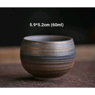 CHÉN TRÀ GỐM BIZEN PHONG CÁCH NHẬT BẢN