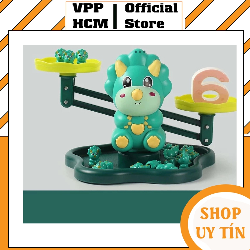 Đồ Chơi Cân toán học khủng long ME-003 - Đồ Chơi Toán Học Vui Nhộn Cho Bé Vừa Chơi Vừa Học Nhựa ABS 