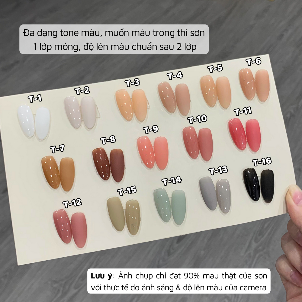 Sơn gel thạch đục lẻ màu RAMYLA 15ml | BigBuy360 - bigbuy360.vn