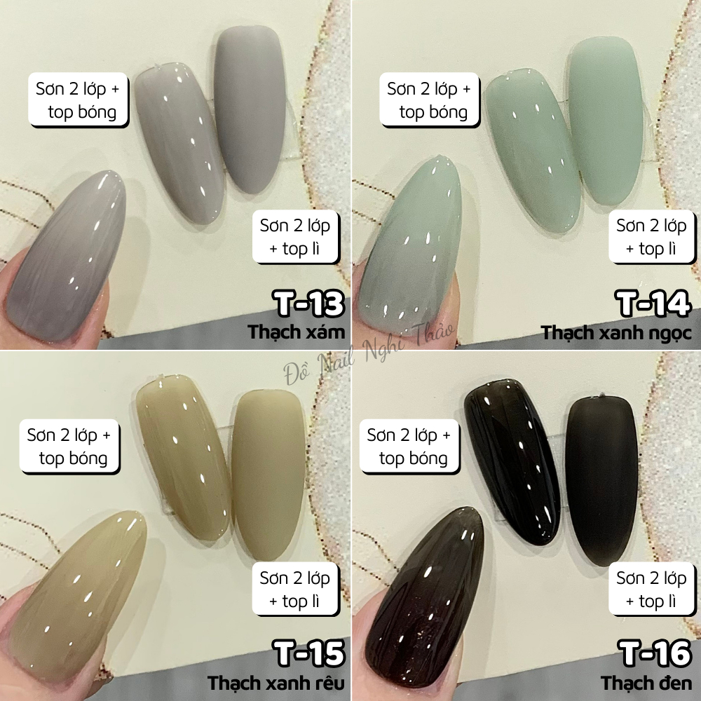 Sơn gel thạch đục lẻ màu RAMYLA 15ml | BigBuy360 - bigbuy360.vn