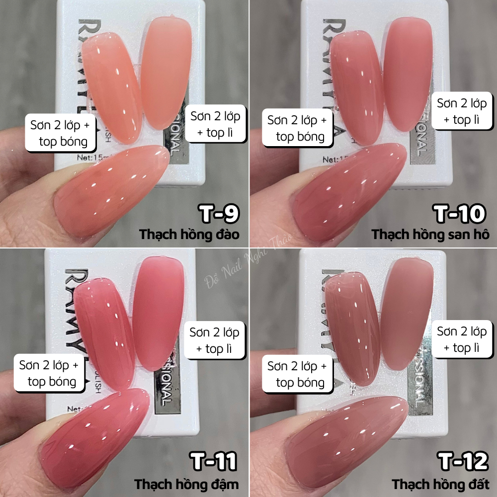 Sơn gel thạch đục lẻ màu RAMYLA 15ml | BigBuy360 - bigbuy360.vn