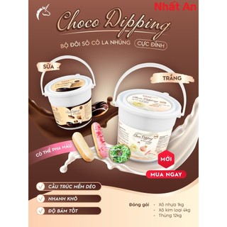 Socola nhúng bánh màu trắng Puratos (1kg)