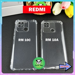 Ốp Redmi 10C / 10A Bảo Vệ Cam, Chống Sốc, Trong Suốt, Silicon