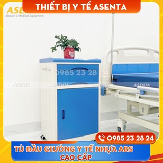 Tủ đầu giường y tế nhựa ABS cao cấp -Tủ đầu giường bệnh nhân cho bệnh viện, phòng khám