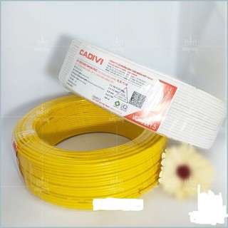 Dây điện đôi Cadivi 2x1.5 VCdm 2x30 cuộn 100 mét