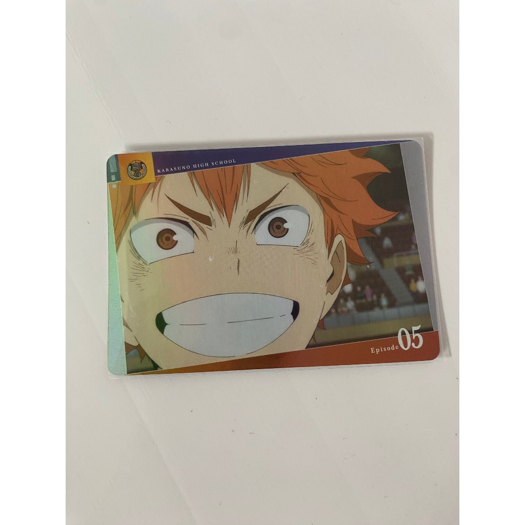 Thẻ nhựa/ card bo góc các nhân vật anime Haikyuu