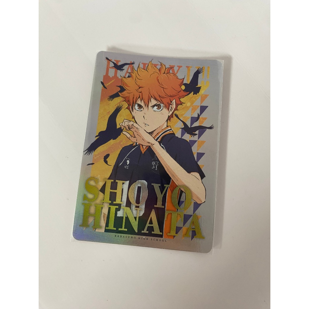 Thẻ nhựa/ card bo góc các nhân vật anime Haikyuu