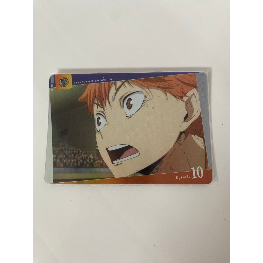 Thẻ nhựa/ card bo góc các nhân vật anime Haikyuu
