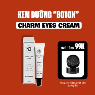 Kem Hỗ Trợ Giảm Thâm Mắt Eyes Charm Cream 15ml Tặng Kèm Mặt Nạ Mắt