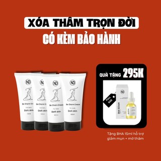 phẩm COMBO 4 TUÝP KEM GIẢM THÂM BE CHARM CREAM Tặng 1 SERUM GIẢM MỤN BHA 15ML BY ND SIÊU HỜI
