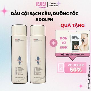 Dầu gội Adolph ngăn ngừa gàu, rụng tóc, giúp mượt tóc, phục hồi tóc hư tổn