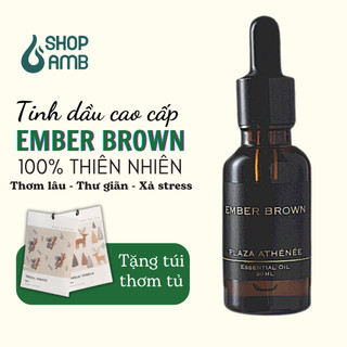 Tinh Dầu Thơm Phòng  Cao Cấp Ember Brown Dung Tích 20ml An Toàn Không Hóa Chất Dùng Được Cho Máy Xông Tinh Dầu