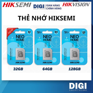 Thẻ nhớ Micro SD HIKSEMI (HIKVISION) 32GB 64GB 128GB Class 10 tốc độ 92MB/s Chuyên Ghi Hình Cho Camera - Hàng Chính Hãng