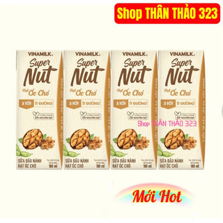 Sữa đậu nành Vinamilk hạt Hạnh nhân/ Óc chó/ Đậu đỏ