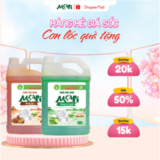 Nước rửa chén Mori can 4L, sạch nhanh mùi hương thơm mát dễ chịu MR029