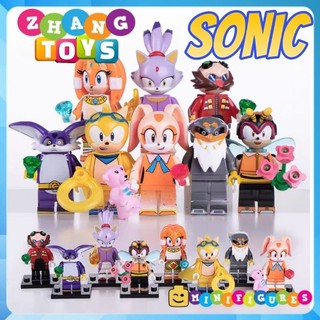 Đồ chơi Xếp hình Sonic Ray - Rabbit - Big the Cat - Charmy Bee - Tikal - Dr. Eggman - Blaze - Storm Minifigures WM6087