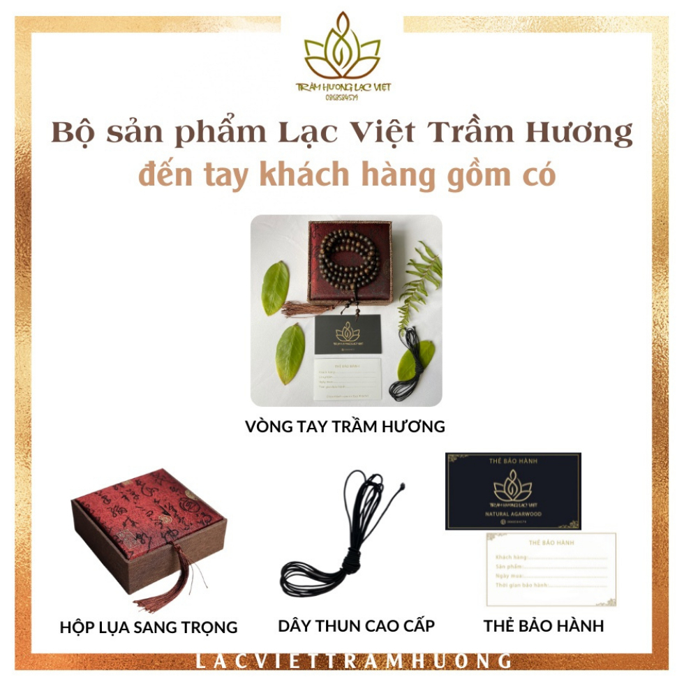 Vòng Tay Trầm Hương Tốc Mix Thánh Giá - Vòng tay Công Giáo - Lạc Việt Trầm Hương