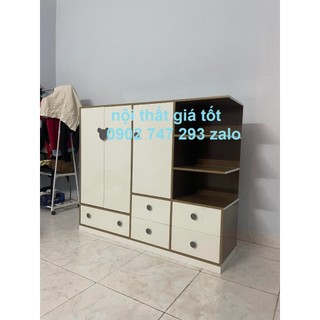 Tủ nhựa đài loan c1m25x1m45 bền đẹp - mẫu hot - hàng ráp sẵn -miễn ship