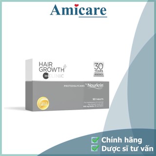  Nourkrin Viên Uống Hỗ Trợ Kích Thích Mọc Tóc,Ngăn Ngừa Tình Trạng Rụng Tóc Hair Growth+ inCLINIC - 90 Viên