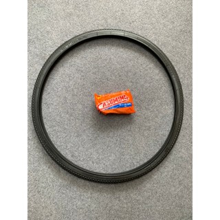 Vỏ Lốp Kèm Săm Ruột Xe Đạp Casumina 660 (37-590) 26x1 3/8 Loại Tốt