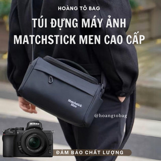Túi đựng máy ảnh Matchstick Men bằng da nhỏ gọn sang trọng cao cấp phù hợp dòng máy nhỏ gọn
