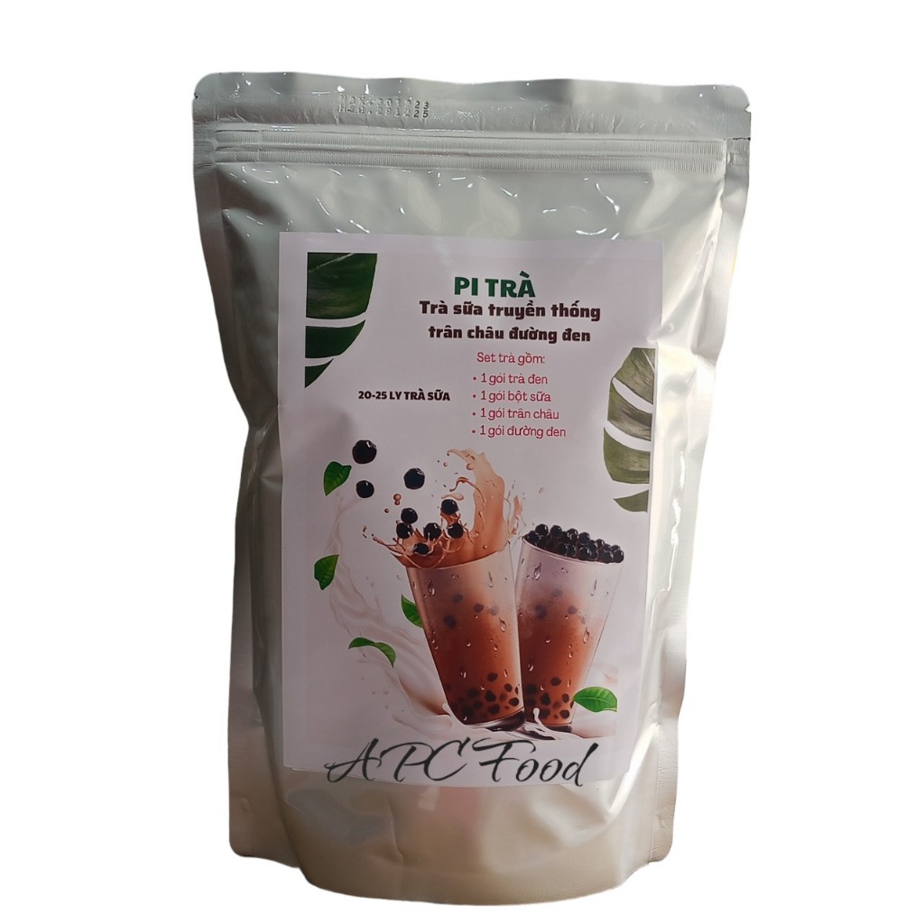 SET TRÀ SỮA TRÂN CHÂU ĐƯỜNG ĐEN