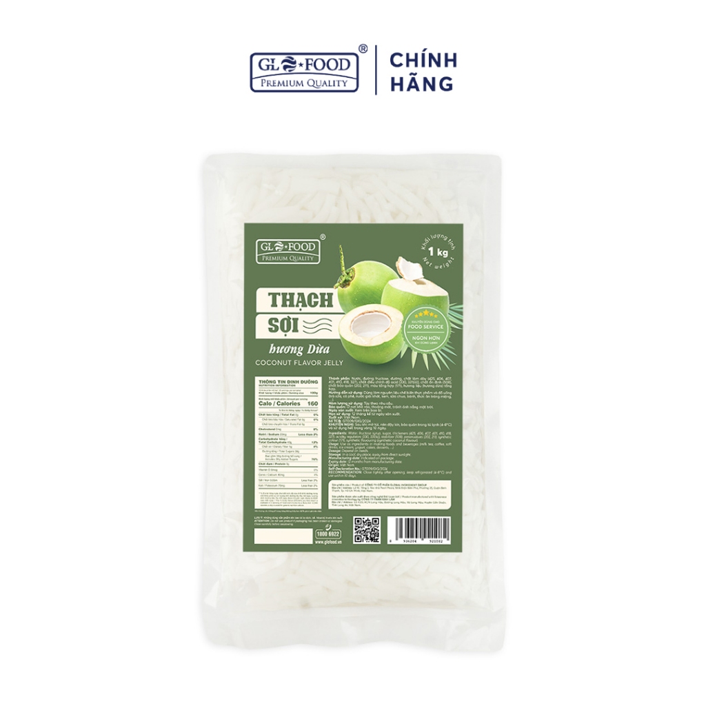 THẠCH SỢI HƯƠNG DỪA 1 KG