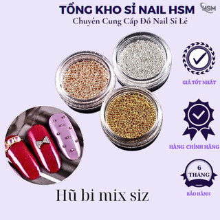 Hũ phụ kiện gắn móng, trang trí móng, phụ kiện làm nail - Phụ kiện đồ nail