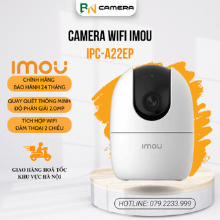 Camera Wifi Imou DH-IPC A22EP 2.0MP đàm thoại 2 chiều, camera gia đình cửa hàng