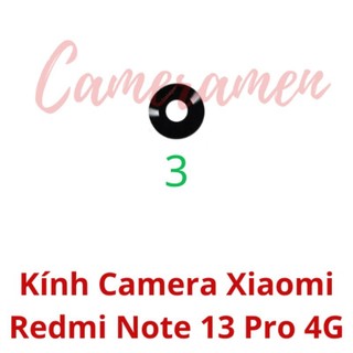 Kính Camera Xiaomi Redmi Note 13 Pro 4G