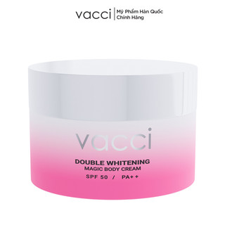 Kem Dưỡng Trắng Và Nâng Tông Da Body VACCI 160ml