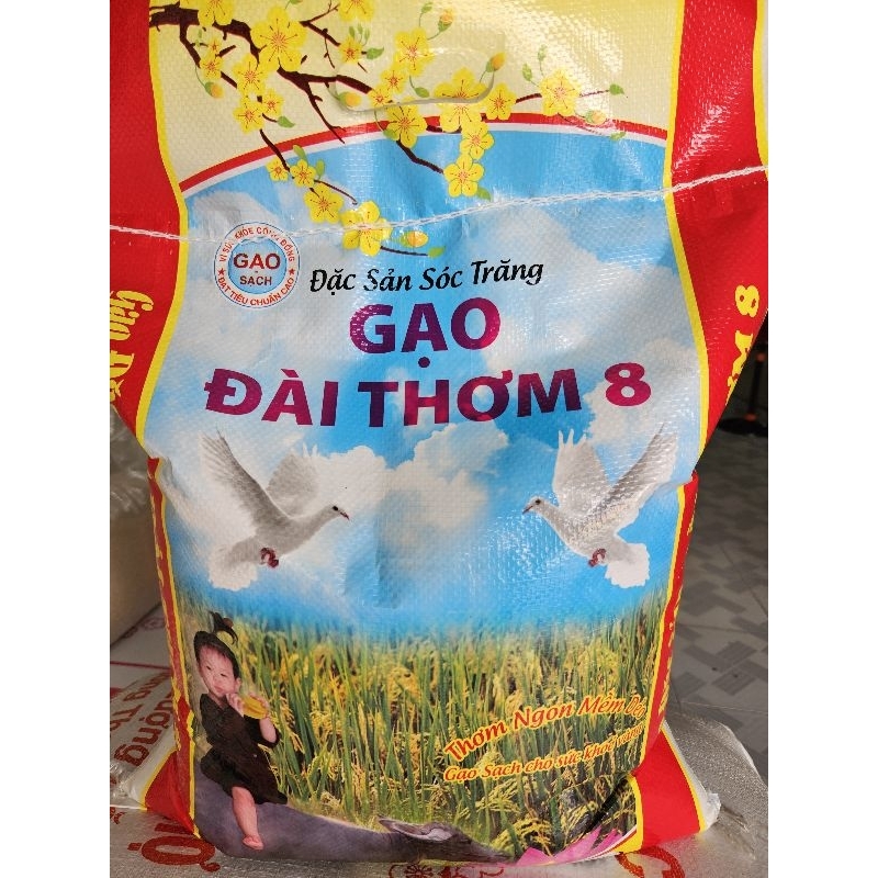 GẠO ĐÀI THƠM 8 _ túi 10kg