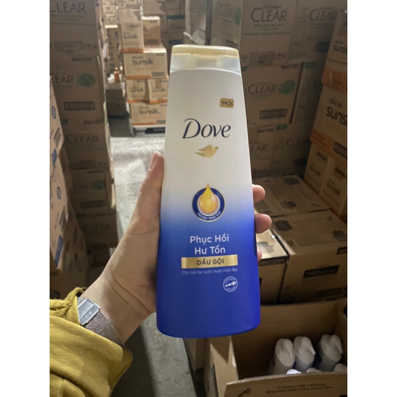Dove dầu gội dưỡng tóc 340g