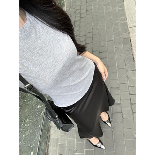 LUU SKIRT- Chân Váy Lụa Đuôi Cá, Chân Váy Lụa Nữ Dài