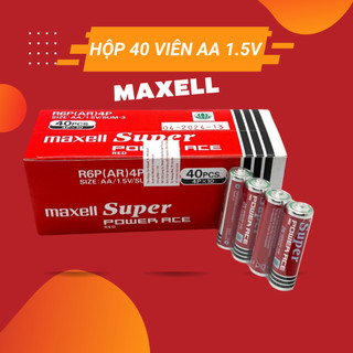 Hộp 40 viên pin 2a 3a maxell 1.5v dung lượng lớn