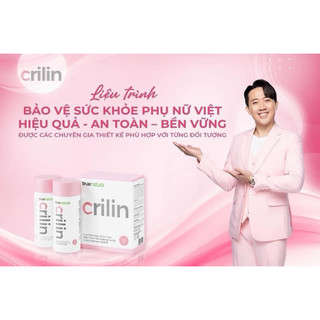 Viên uống crilin ht phòng ngừa u nang, nhân, xơ … hàng chuẩn hộp 60v