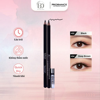 Chì Kẻ Mắt PRORANCE Siêu Mảnh Professional Eyeliner Pencil 2 Màu