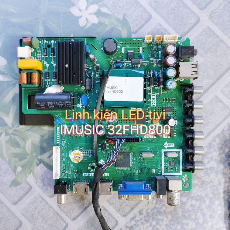 Bo mạch khiển liền nguồn tivi IMUSIC 32FHD800