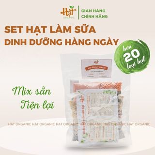 SET HẠT MIX SẴN - DINH DƯỠNG HÀNG NGÀY - COMBO 10 NGÀY - ĐÓNG GÓI HÚT CHÂN KHÔNG