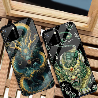 Ốp Lưng REALME C11 ,C21Y,C11 2021, C20 , C25Y mặt kính cường lực cao cấp thiết kế Độc Quyền