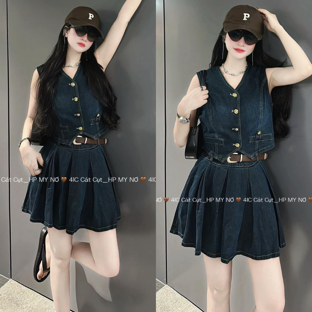 SET JEAN mài ĐÙI SÁT NÁCH KÈM ĐAI