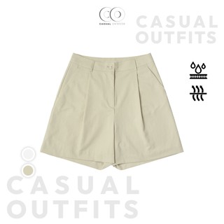  Quần short nữ basic summer style chất liệu sợi tổng hợp có cúc - 2 Màu