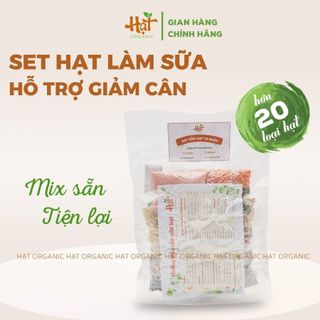 SET HẠT LÀM SỮA HỖ TRỢ GIẢM CÂN MIX SẴN THEO GÓI- COMBO 10 NGÀY - ĐÓNG GÓI HÚT CHÂN KHÔNG