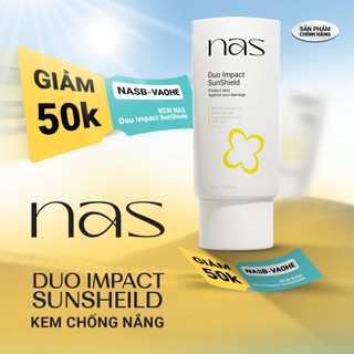 Kem chống nắng nas spf 50+ pa++++ kiềm dầu nâng tông chống thấm nước 50g bảo vệ toàn diện da