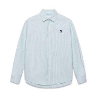 Áo sơ mi SilenceStandard Premium Oxford Shirt Logo S thêu/ mint [SO02]