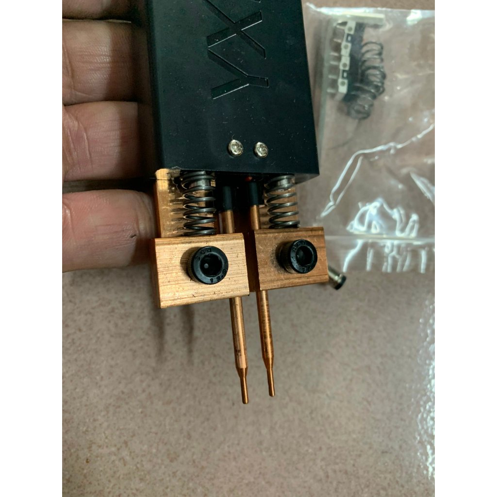 Tay hàn cell pin cân lực đồng đỏ