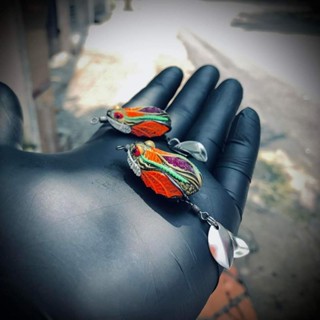 mồi nhái hơi thái Lan Toman ve sầukích thước 3.5cmnặng: 7g [ tặng kèm khoá link ] khi mua mồi