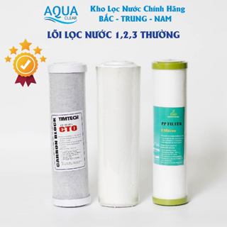 Bộ 3 lõi lọc nước 1,2,3 Chính hãng, sử dụng tất cả máy lọc nước Kangaroo, Karofi, Sunhouse, AquA